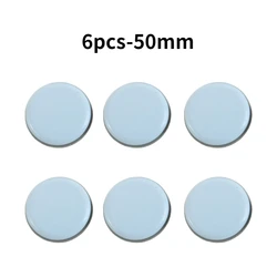 Self - Adhesive Furniture Slider Pads and Floor Protectors (6pcs - 50mm)