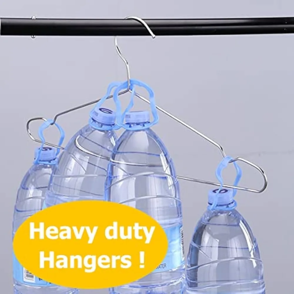 Hangers 100 Pack Wire Hangers Heavy Duty Clothes Hanger Ultra Thin Space  Saving Metal Hangers16.5in by WYCQKL - AliExpress