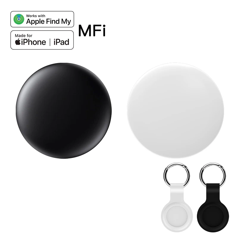 GPS Tracker GPS Smart Tracker MFI Certification Anti Lose Reminder Device Key Wallet Car Smart Air Tag Works Apple Find My IOS System