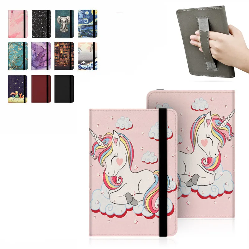 Universale Con Custodia Per Cinturino Per Rakuten Kobo Glo Hd N437 Kobo Aura N514 N613 Kobo Touch 2.0 N587 6 ''Ebook Ereader Custodia Carina