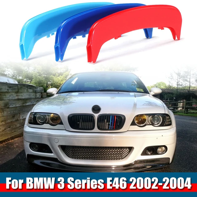 For 2-Door BMW E46 3-Series 98-02 Coupe Front Kidney Grill Grille Gloss  Black - AliExpress