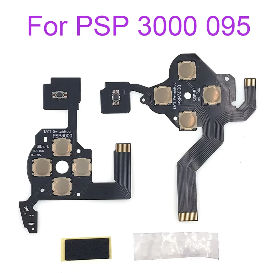 1 Set For PSP 1000 2000 3000 L R Left Right Button PCB Keypad