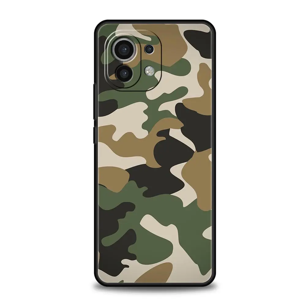 Camouflage Military-Style Soft TPU Phone Case