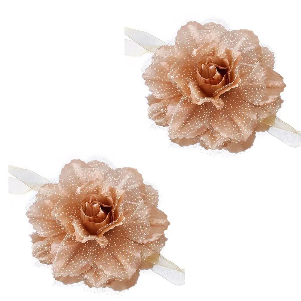 1 Pair Useful Durable Window Curtain Tieback Beautiful Fine Workmanship Flower Shape Curtain Clip Holder Tieback