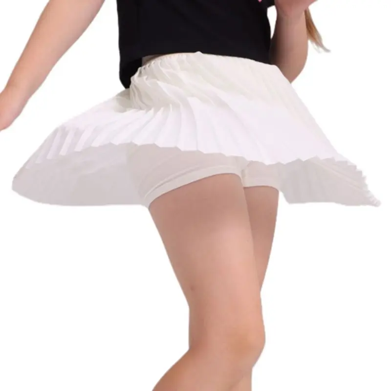 Children Girls Tennis Skirt Gradient Color Pleated High Waist Skirt Casual tie-dye Mini A-Line Skirt Built-in Bottoms 14 Sdbec4307e4374608838d7b5d000f8419F