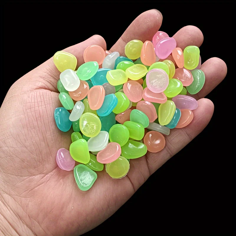 Luminous Stone 500 Pcs/bag Landscape Flower Pot And Fish Tank Beautification Decorative
