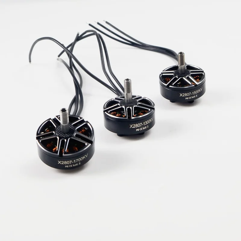 Blødt motor 2807 1300-1700KV til FPV-race-dron