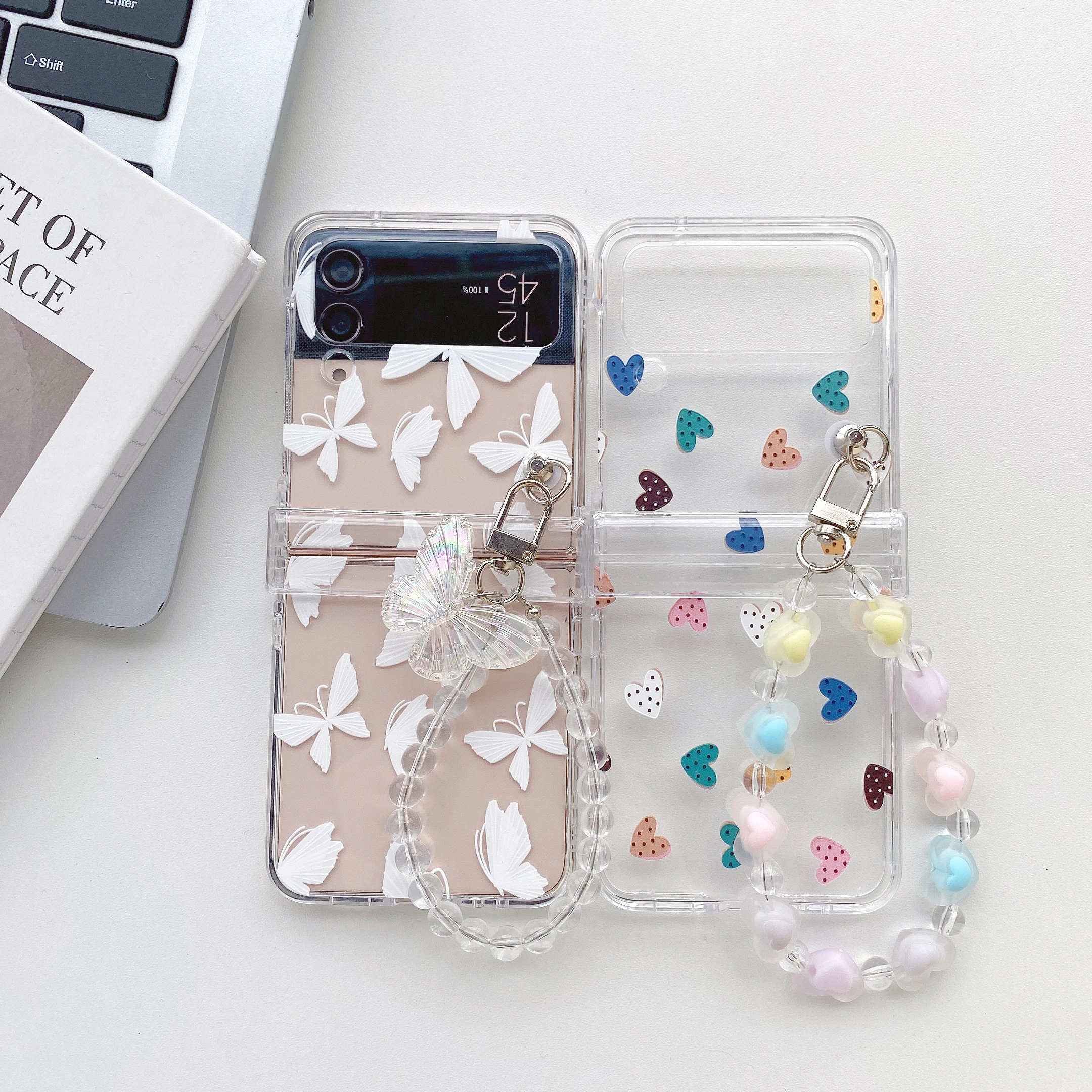 Love Heart Pattern Case for Samsung Galaxy Z Flip