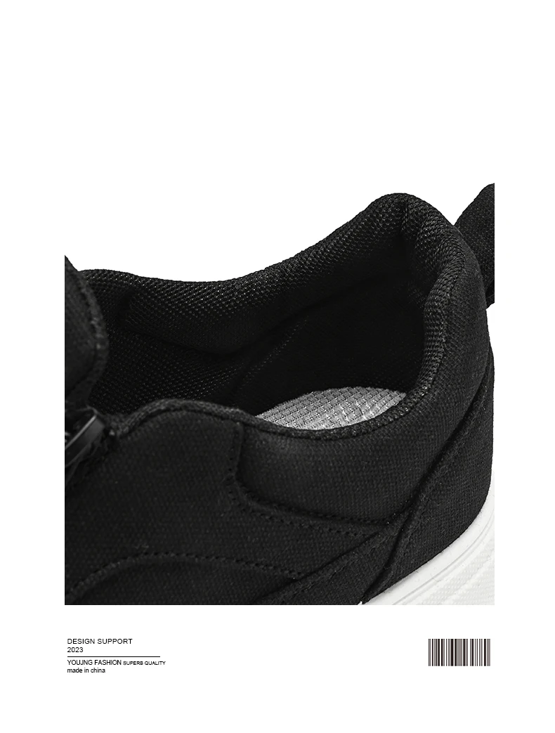 Description Picture 4 of itemMen's low cut fabric face fashionable and trendy youth casual sports shoes