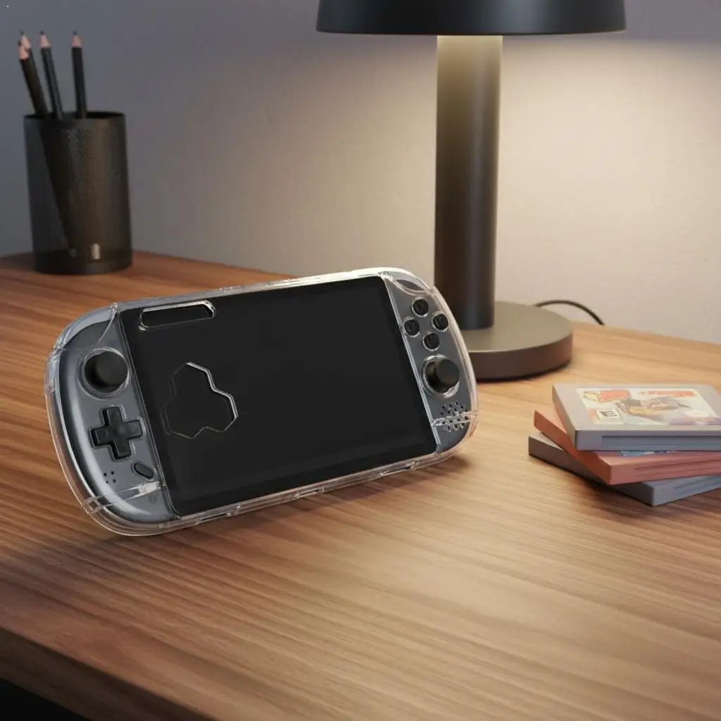 Transparent Soft TPU Protective Case - Anti-Shock Cover for Smart Pro Game Console
