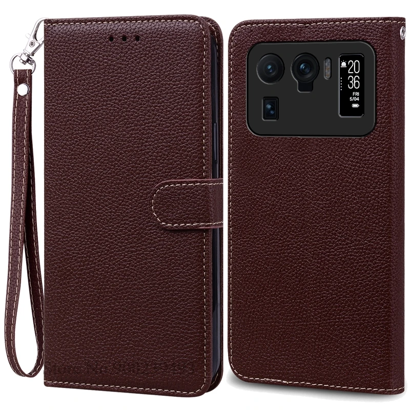Luxury Leather Flip Wallet Case with Silicone Book Cover - Elegant Protection