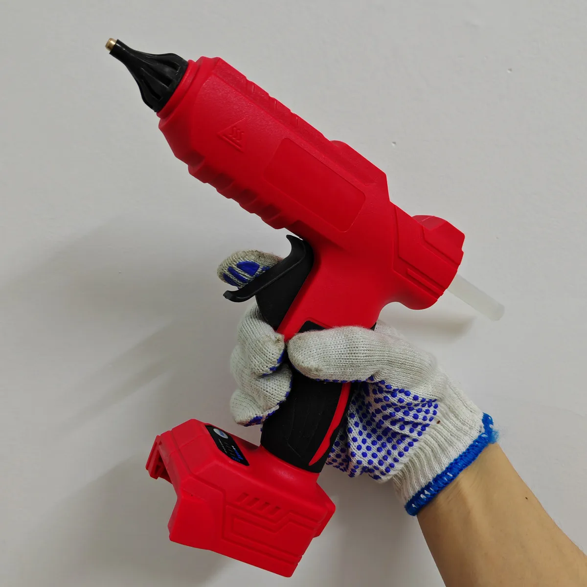 For Milwaukee 18V Battery Electric Hot Melt Glue Gun Cordless Glue Grab 11mm Stick DIY Hot Melt Welding Air Gun Power Tools