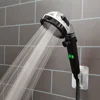 LED Digital Temperature Display Shower Head 3 Modes Water Saving High Pressure Showerhead Eco Shower Bathroom Accessories 4