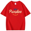 6 Color 100% Cotton T Shirts For Kids Summer Boys Girls Cartoon Printed T Shirts Cute Clothes Daily Casual Versatile Red Top 1