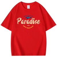 6 Color 100% Cotton T Shirts For Kids Summer Boys Girls Cartoon Printed T Shirts Cute Clothes Daily Casual Versatile Red Top 1