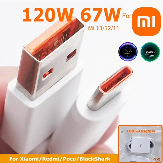 Xiaomi-cargador Original Redmi Note 12 Pro, adaptador de corriente de carga  rápida tipo C UE, 120W, para Mi 13 Ultra 12 Pro 11 10, Cable Usb 6A -  AliExpress