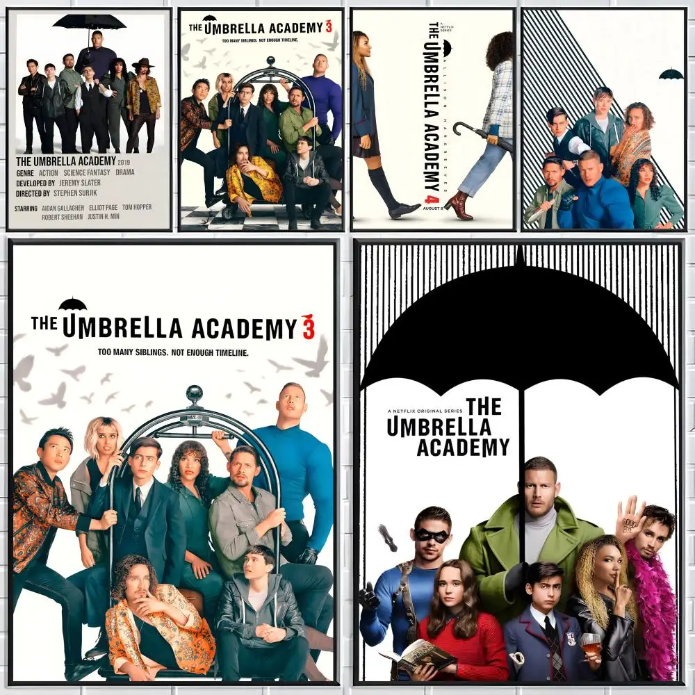 The Umbrella Academy Elegant Poster – Timeless Wall Art for Living Rooms and Bedrooms