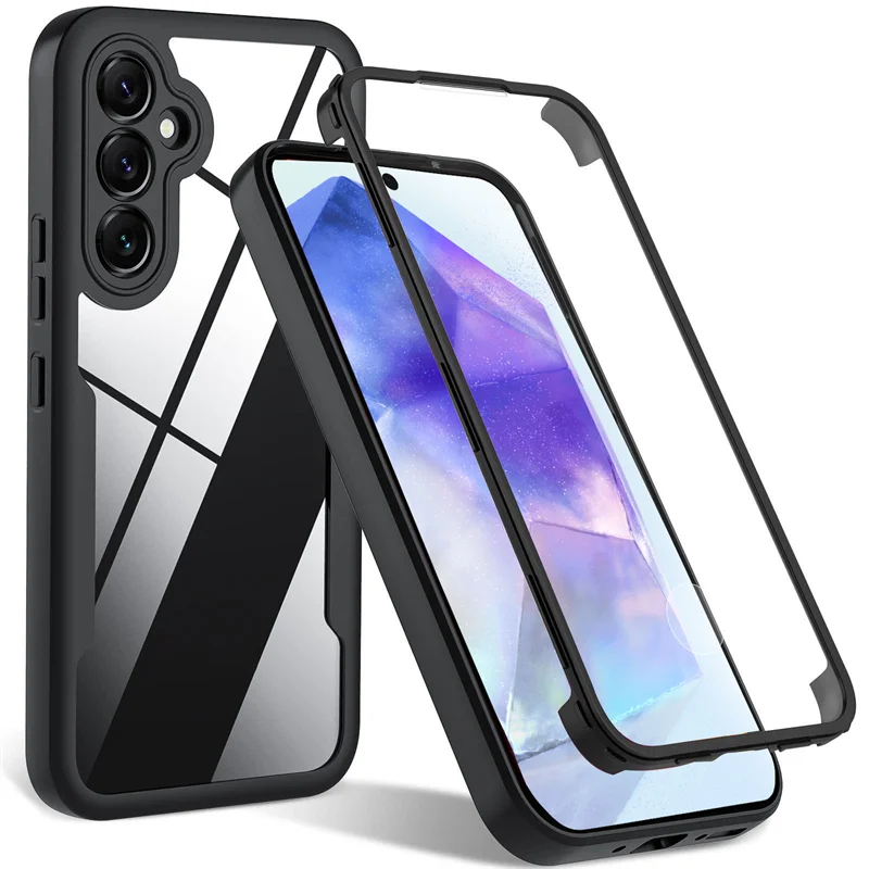 360 Full Cover Soft Phone Case - Premium Protection, Sleek Design