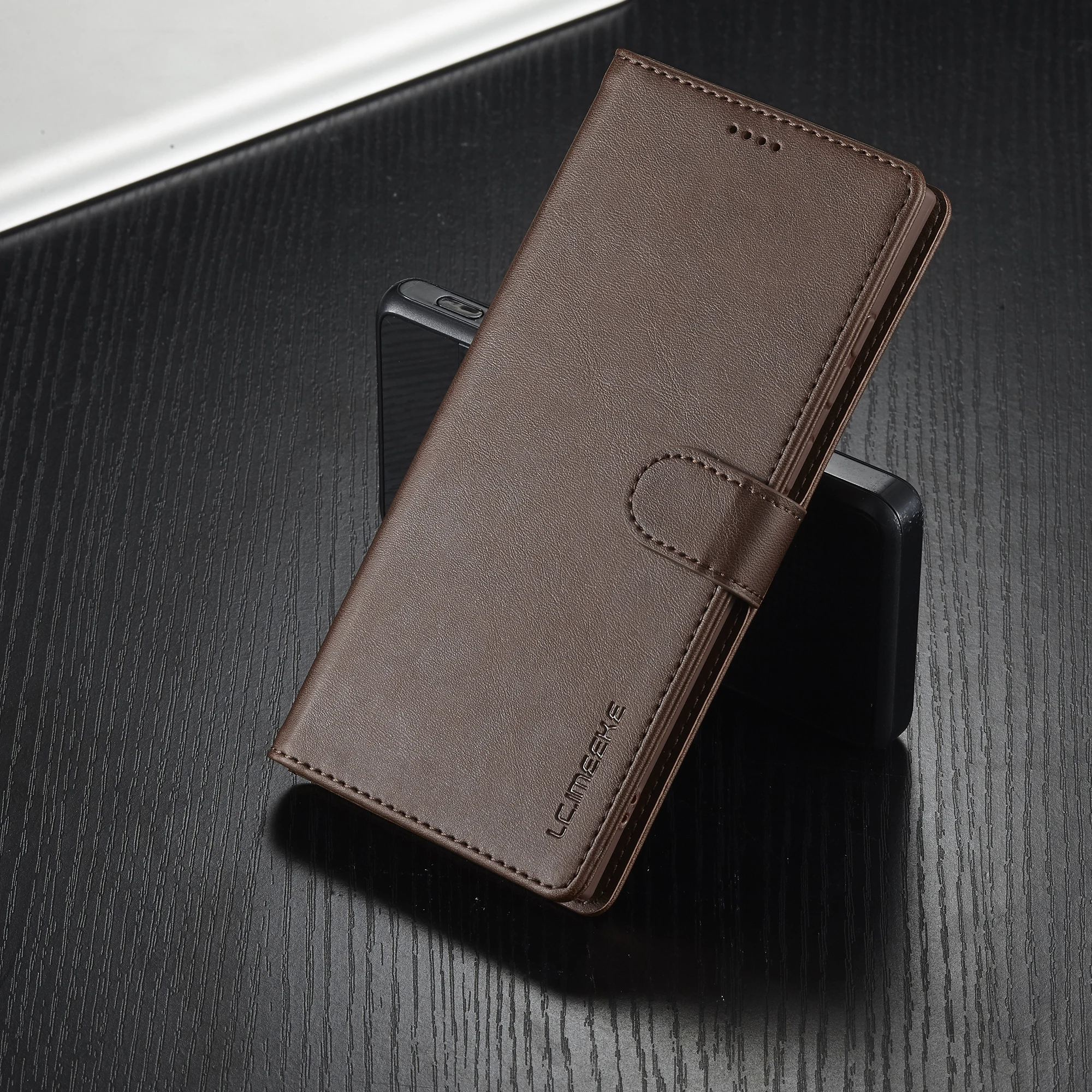 thumbnail image 1 of Funda de cuero con tapa para Samsung Galaxy A15, A05S, A14, A24, A34, A54, A13, A23, A33, A53, A73, A52, A32, A22, A42, A12, A04S, M52, M53, 1 of 5