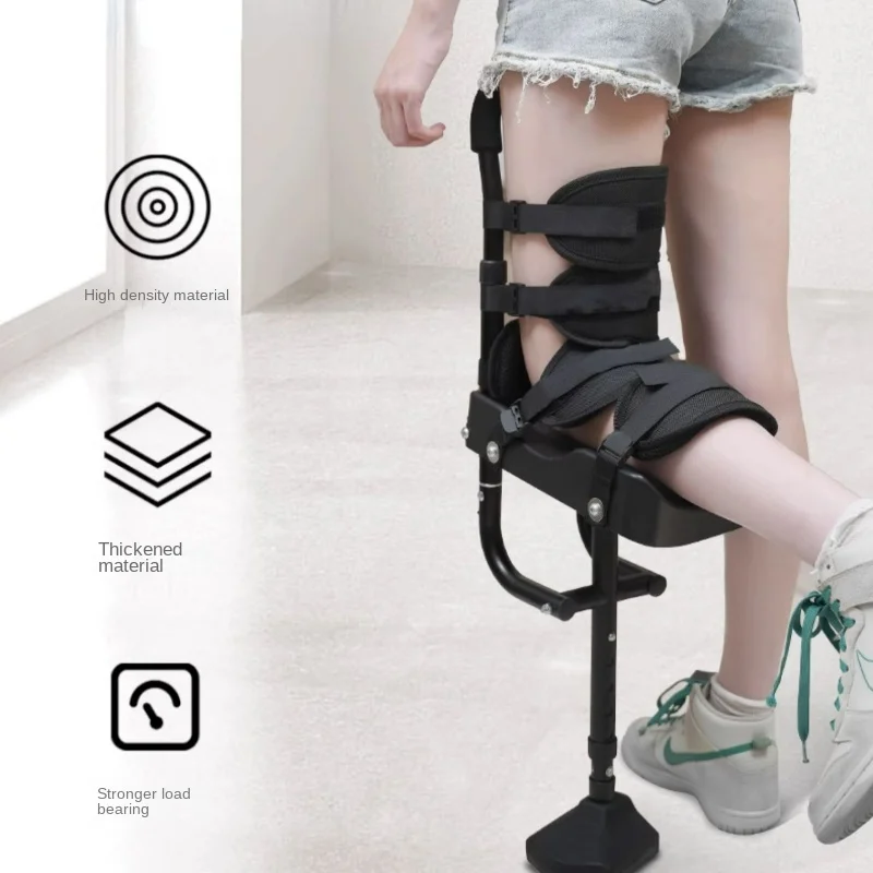 

Ankle Fracture Support Brace Disability-Focused Leg Crutches Adjustable Non-Slip Rehabilitation Walkers for Stable Recovery