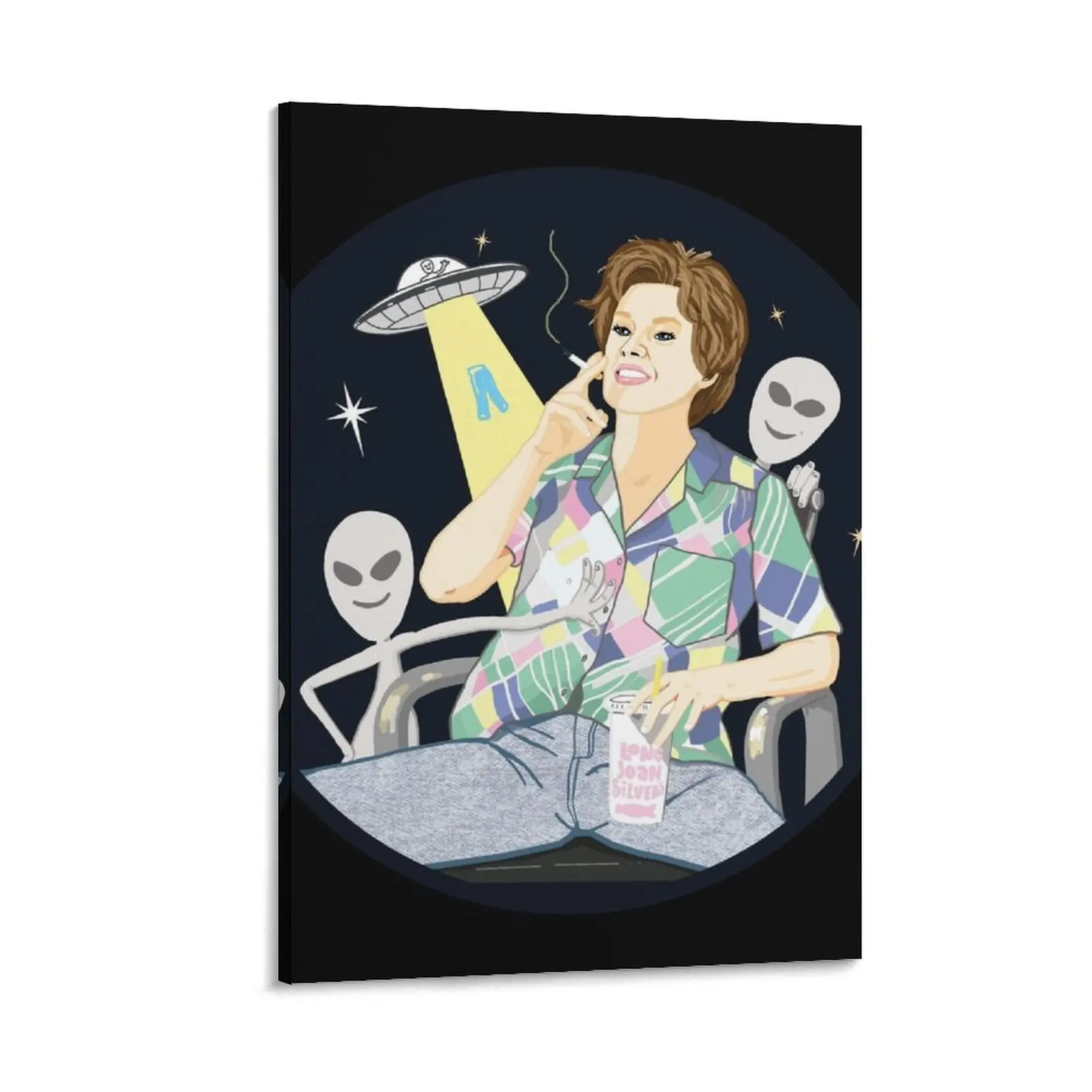 

Alien abduction Ms Rafferty Canvas Painting painting poster anime
