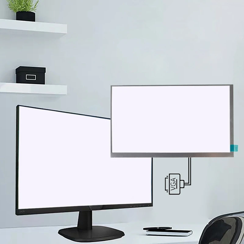 7 ġ 1024x600 IPS LCD ÷,   AV + VGA + HDMI ȣȯ DIY ŰƮ ,   2/3  