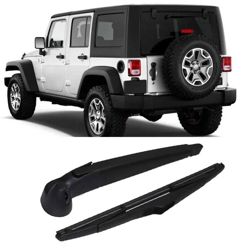 13" Car Rear Wiper Blade Blades Back Window Wipers Arm for JEEP