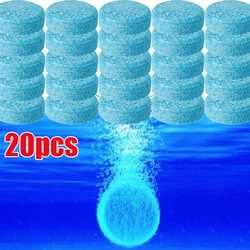 Onglets de nettoyage de pare brise de voiture, 20 pièces, effervescents, nettoyant pour vitres de maison, détergent, toilettes, concentré de solides 