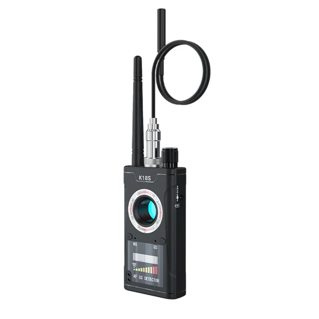 K18S GSM Wireless Detector Camera Audio Bug Finder GPS Signal lens Tracker Detect Multi-function Anti Camera 1
