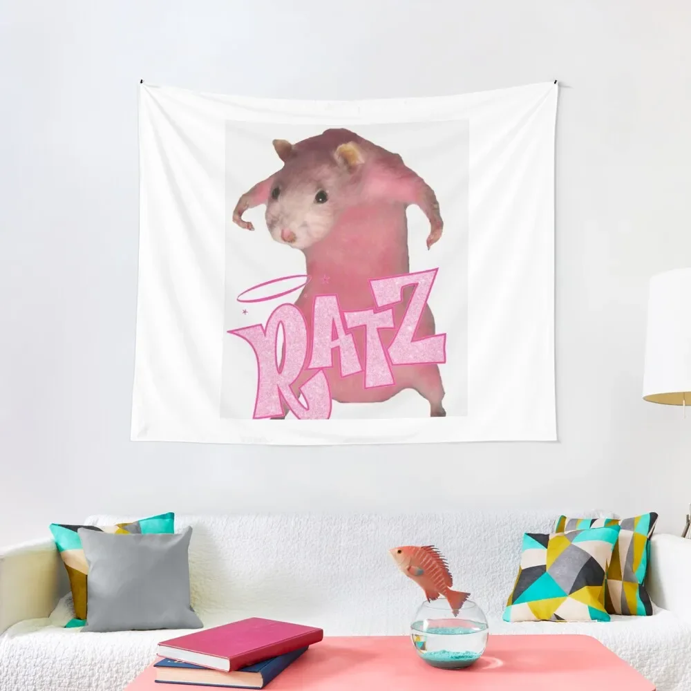 

funny RATZ Tapestry Home Decorations Room Aesthetic Decor Decoration Wall Bathroom Decor Tapestry