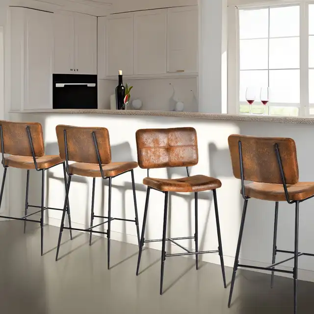 Vintage Counter Height Bar Stools 5