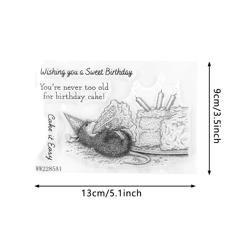 Stampendous Clear Stamps For DIY Craft Making Card Photo Album Scrapbooking Decoration Transparent Stamps