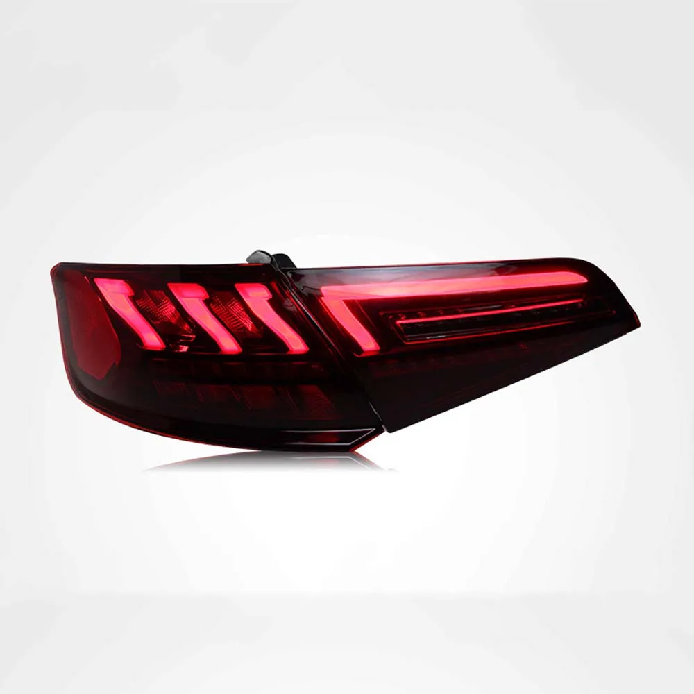 

For AUDI A3 2013-20 Car Taillight Assembly Dynamic Streamer Turn Signal Indicator Rear Lamp Car Accessories Brake Reverse Light