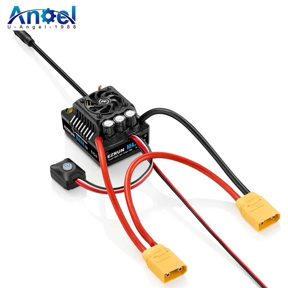 

Hobbywing EzRun MAX8 G2S 160A сенсорный бесщеточный ESC для 1/10 1/8 радиоуправляемая модель автомобиля Багги внедорожники