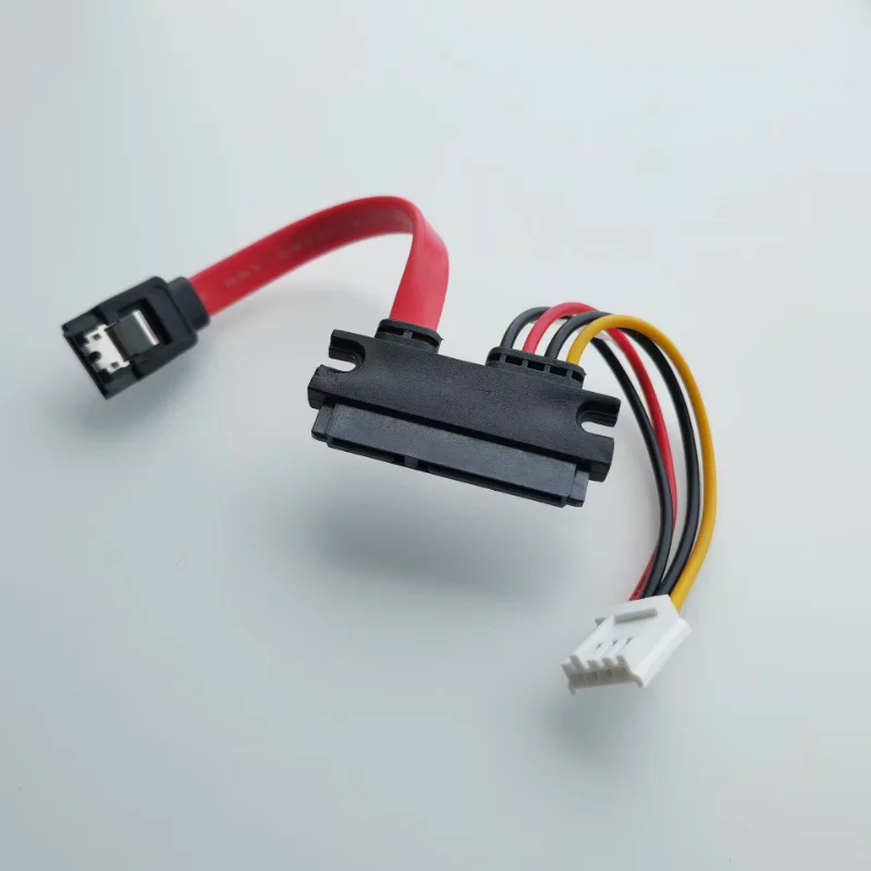 FDD Floppy Power Supply Cable for 7+15 Pin 22pin SSD HDD Hard Disk