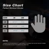 1Pair Breathable Cycling Gloves Workout Gym Gloves for Men Women Weight Lifting Fingerless Gloves Training Exercise Fitness 6