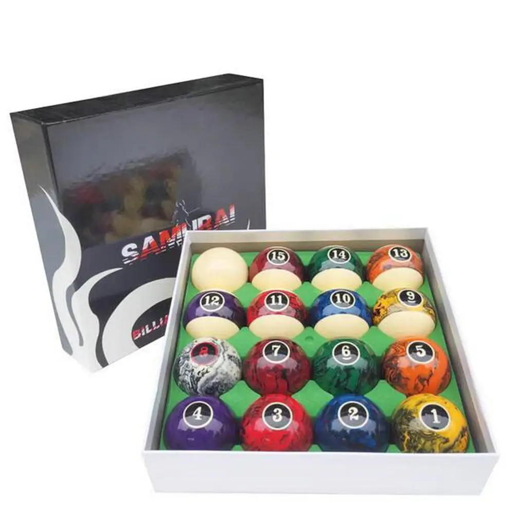 SAMURAI Dreamer TOURNAMENT Phenolic Resin Billiard Pool Ball Set 2-1/4"