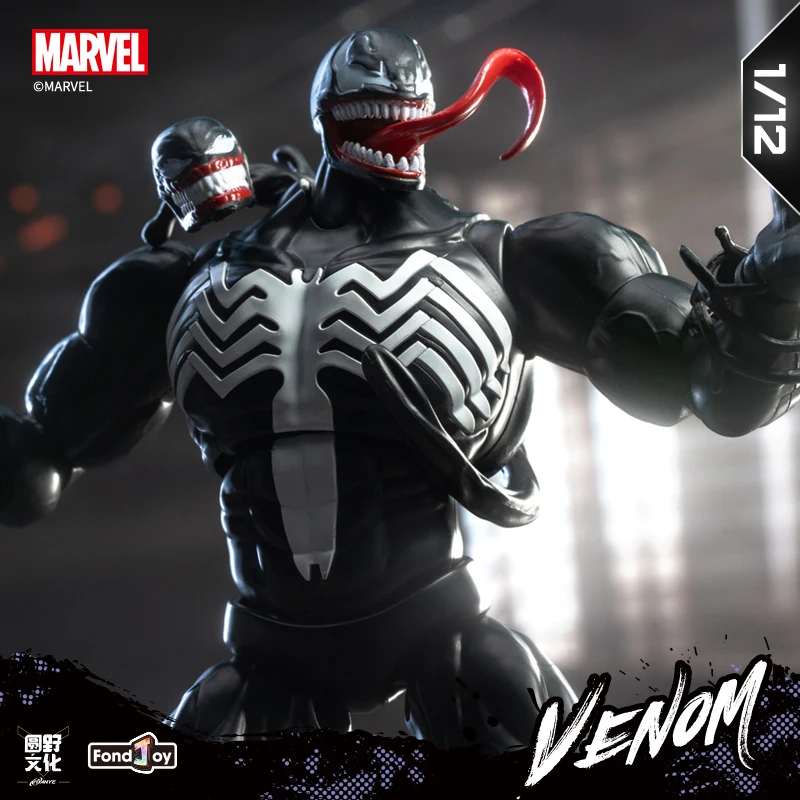 New Original Fondjoy Venom Model Kit 1/12 Venom Action Figure