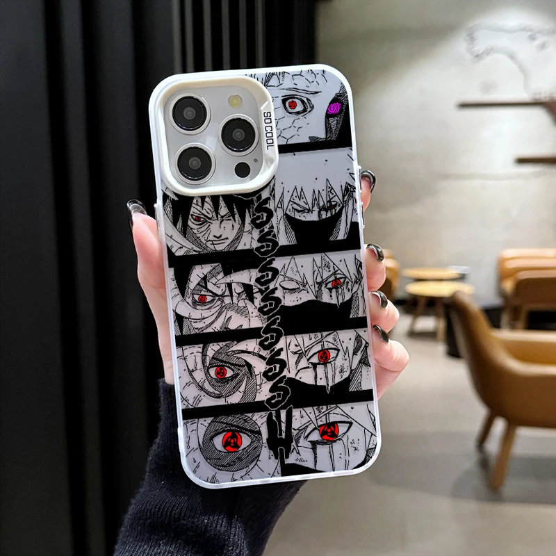 Anime Naruto Obito Kakashi Classic Phone Case Cover