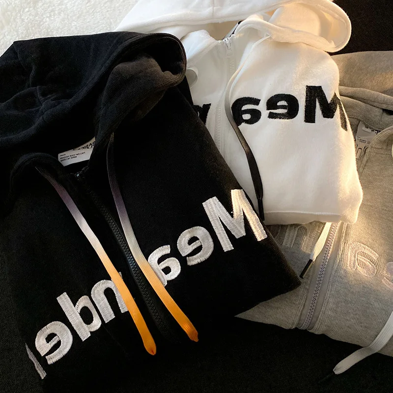 

Harajuku Y2K Zip Up Hoodie Printing Streetwear Women Oversized Hoodie Sweatshirt Fashion Casual Tops Kawaii Winter Clothes 2023