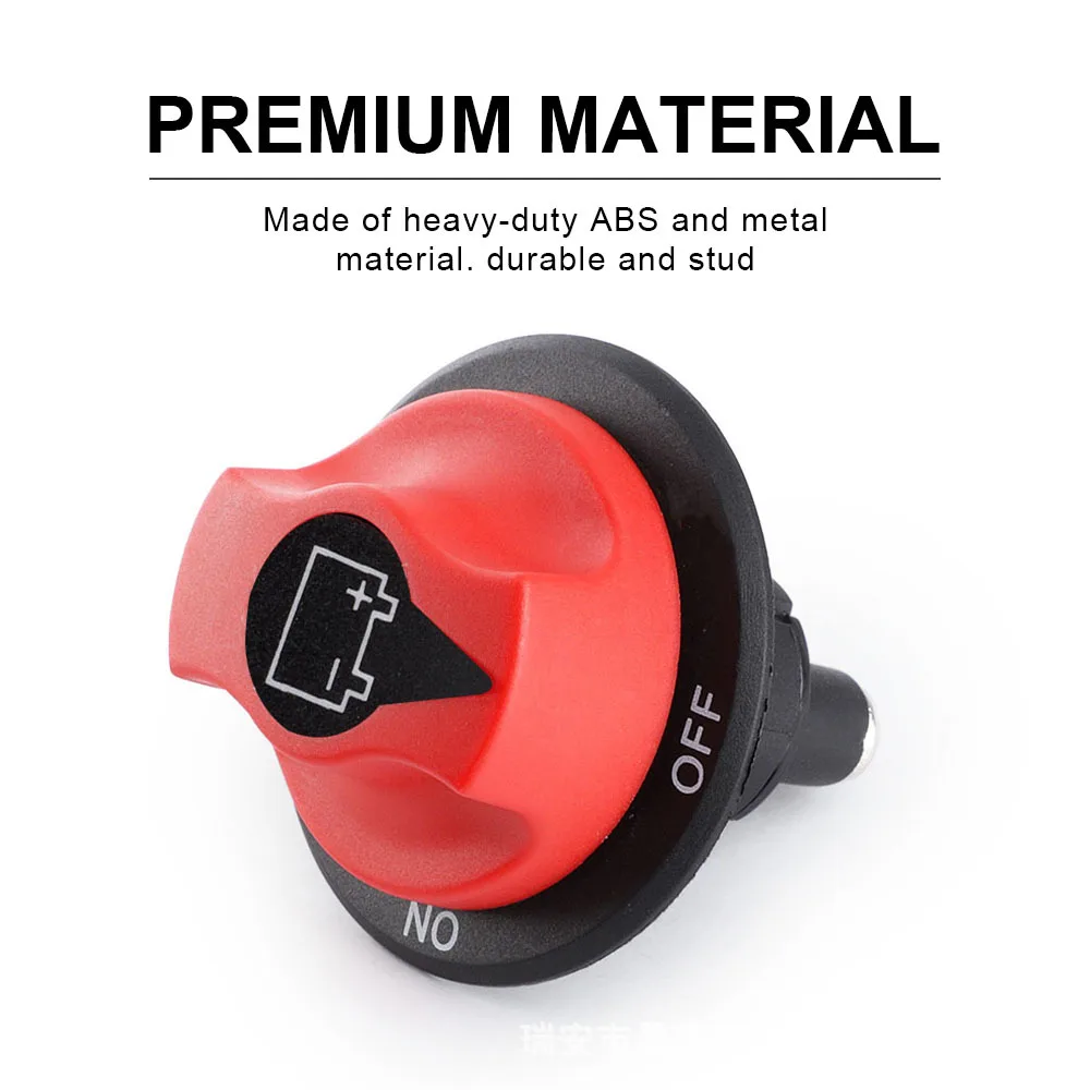 Vista 4 do isolador do interruptor da bateria do carro