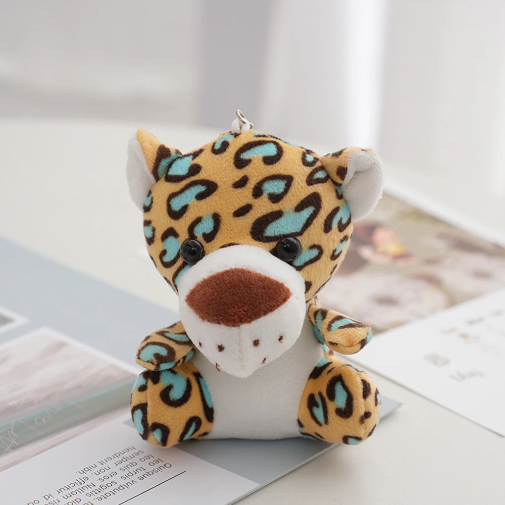 Silly cute animal plush pendant zoo plush toy souvenir small gift keychain accessories doll