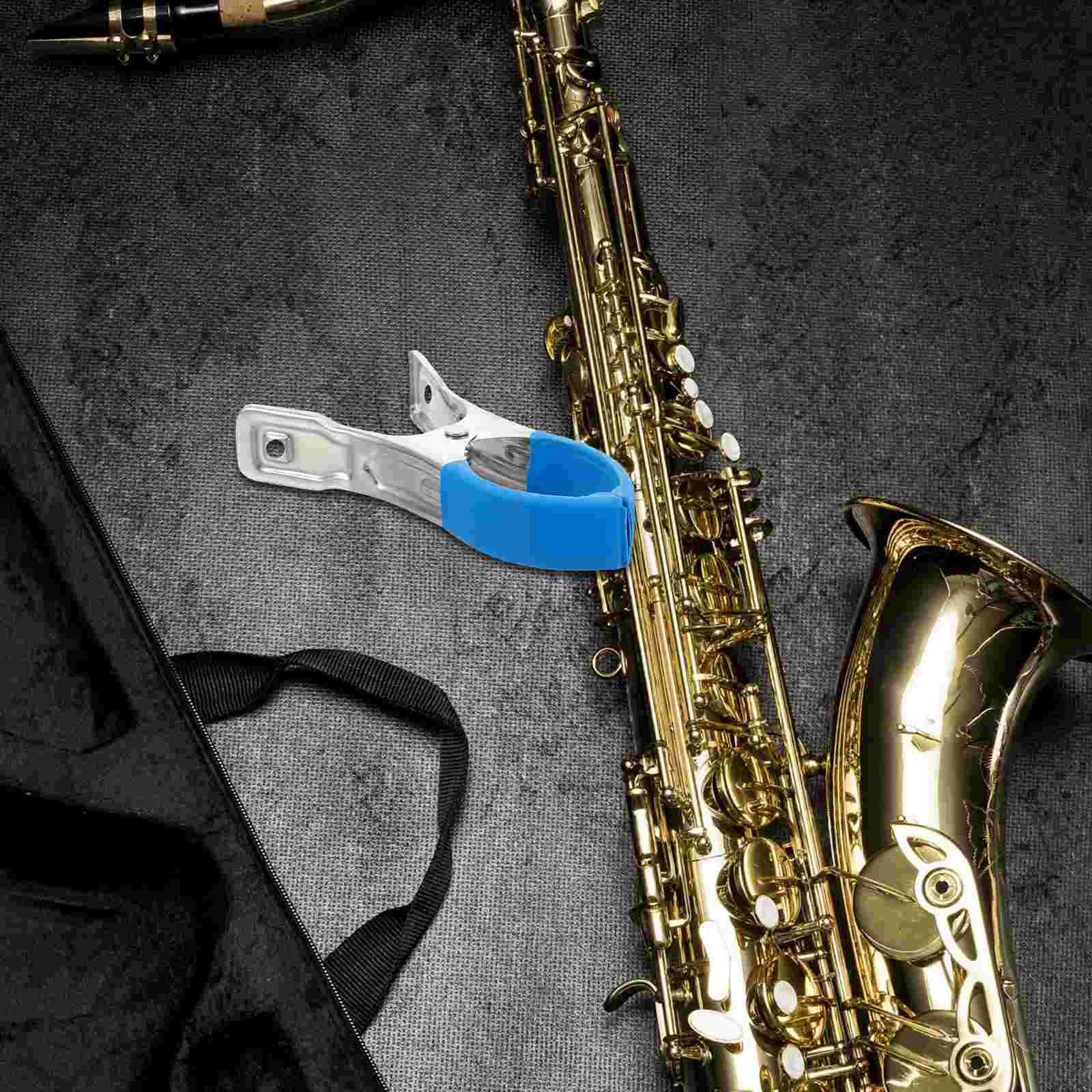 

3 Pcs Flute Maintenance Tool along with Metal Clip Rubber Repair Part Wind Instrument Indentation Saxophone