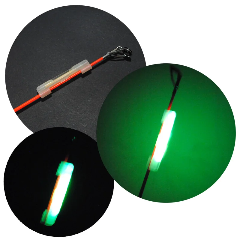 8pcs Luminous Lightstick Holder NEW Night Fishing Rod Tip light holder Clip  used on fishing rod for chemical light stick J308
