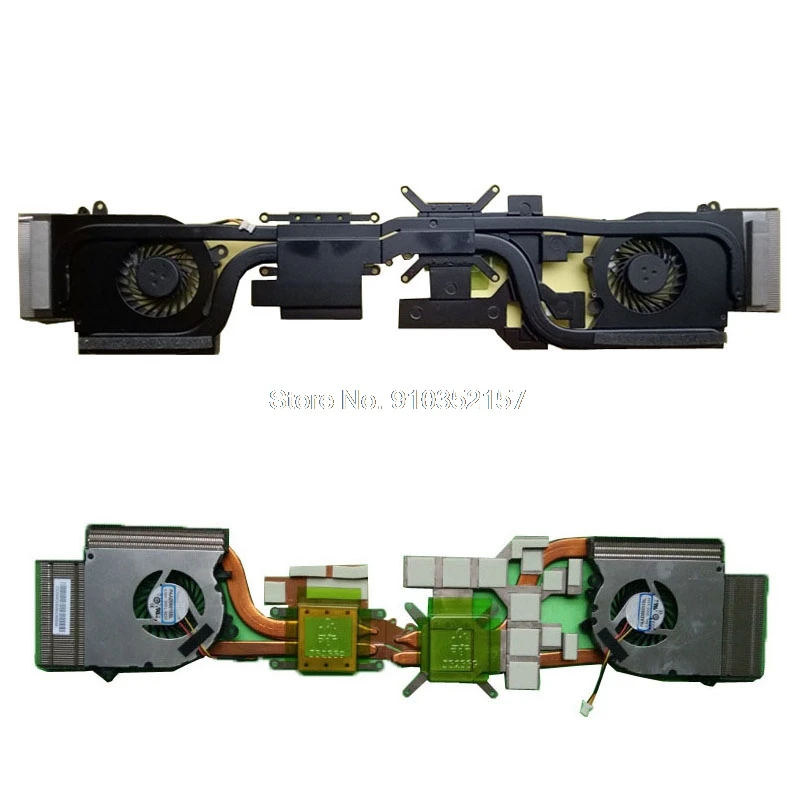 Ventilateur De Refroidissement CPU + GPU Pour MSI GS60 6QE, 6QC, PX60, WS60 - Remplacement Compatible PAAD06015SL, N294, N293 - 9