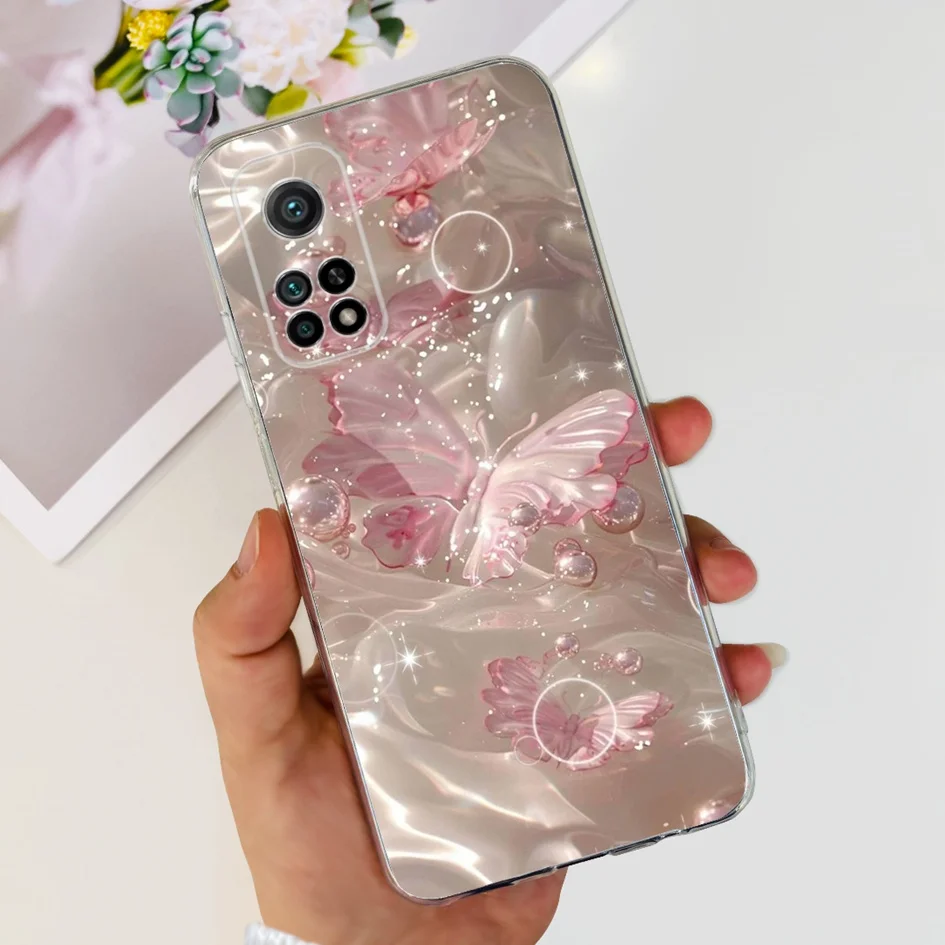 Fashion Marble Transparent Silicone Phone Case with Soft Bumper
