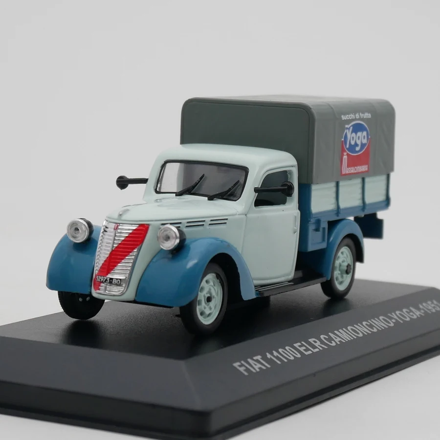 Ixo 1:43 Fiat 1100 ELR Camioncino Yoga 1951 Diecas модель автомобиля металлическая Игрушечная машина