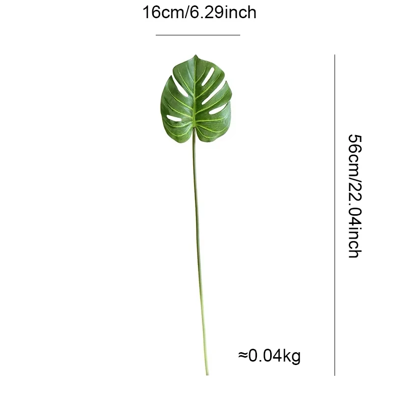 Tropical Artificial Palm Leaves Tree - Home Decor Accessory