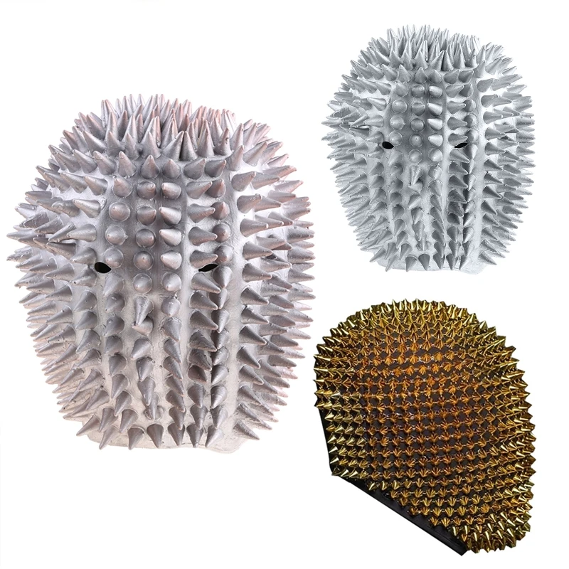 

Маска с шипами на Хэллоуин, забавная анфас, ювелирные изделия, головной убор для косплея, кепка N7YF