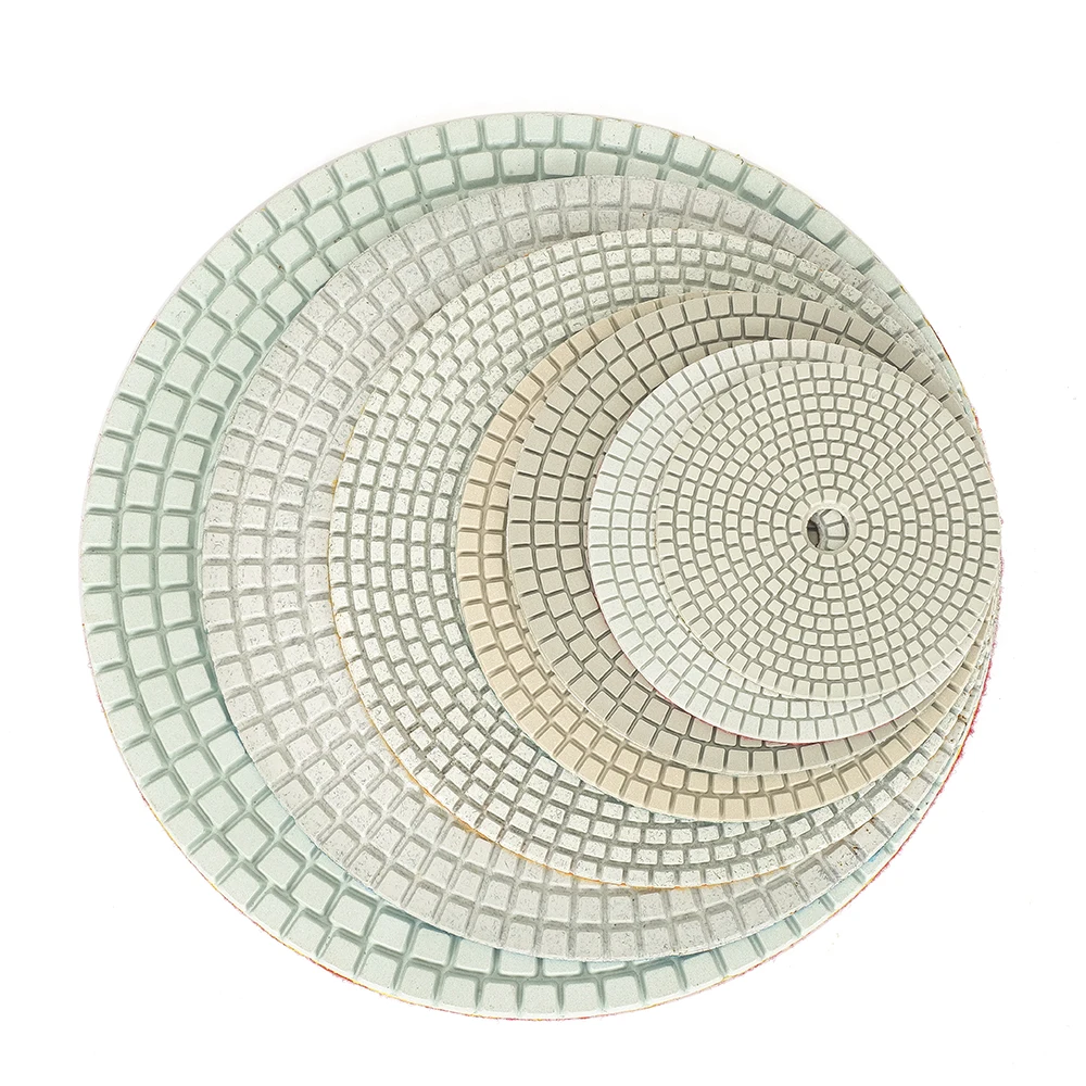 10 Pouces De Diamètre 250 Mm Tampons De Polissage De Diamant Pour Le